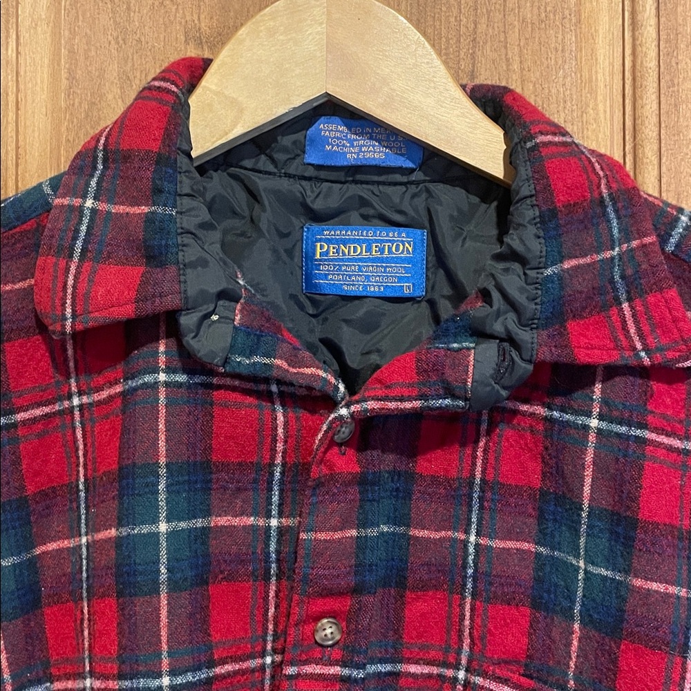 Vintage Pendleton Flannel Button Down - image 2